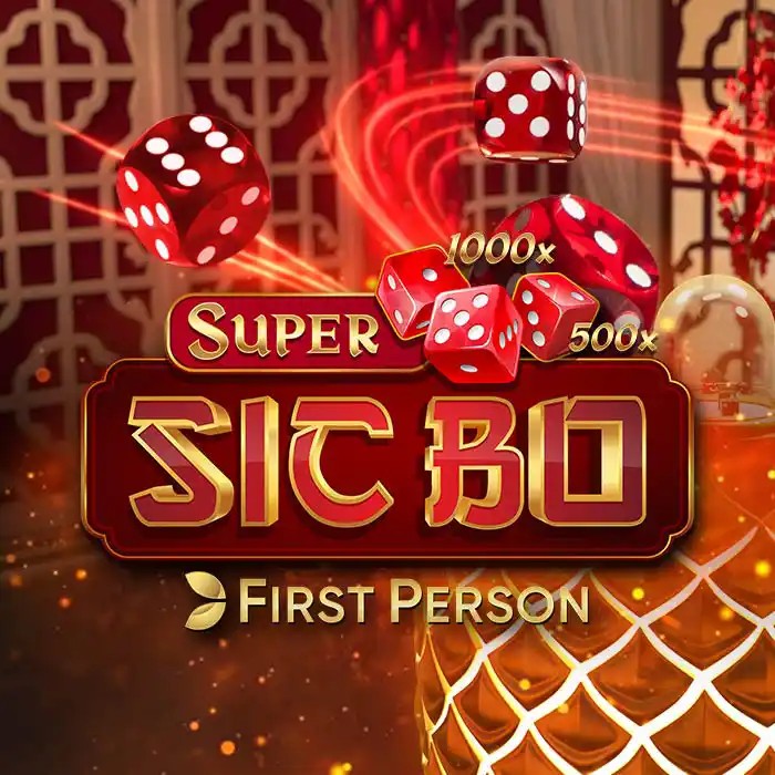 Super Sic Bo slot visual from Evolution available on kyngs-casino.no