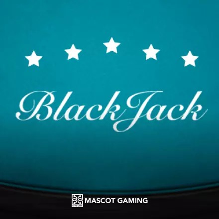 Black Jack logo by Mascot Gaming at Kyngs Casino