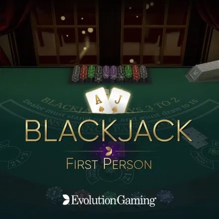 Play First Person Blackjack slot by Evolution on kyngs-casino.no