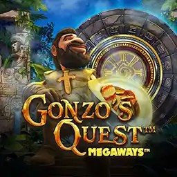Gonzo’s Quest Megaways slot logo by Red Tiger Gaming at Kyngs Casino