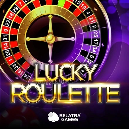 Lucky Roulette logo by Belatra Games Kyngs Casino